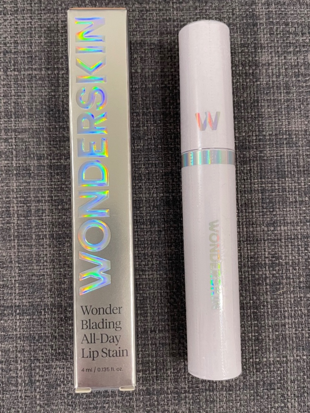 NWT WONDERSKIN Wonder Blading All-Day Lip Stain 4ml - ADORE- Peachy Rose